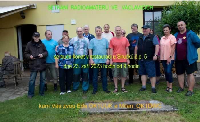 Václavice - radioamatérské setkání