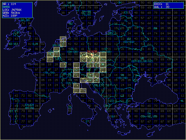 LOCATORY PA 06 2012 144 MHz OK1KOB